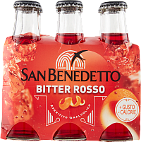 San Benedetto Bitter Rosso CL10x6 100MLx6 Bianco